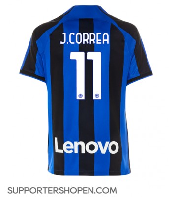 Inter Milan Joaquin Correa #11 Hemma Matchtröja 2022-23 Kortärmad